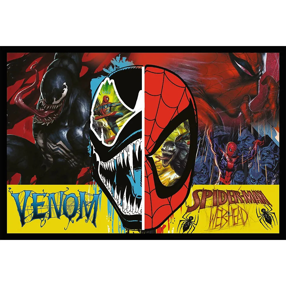 Puzzle trefl 2x200 spider man zi si noapte