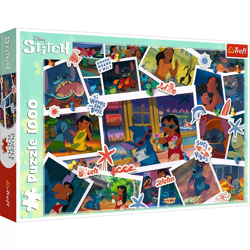 Puzzle trefl 1000 disney lilo si stitch dulci amintiri