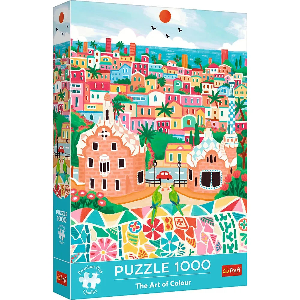 Puzzle trefl 1000 premium plus barcelona spania