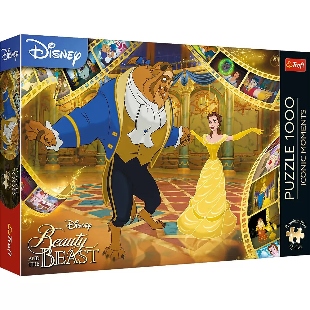 Puzzle trefl 1000 premium plus disney princess frumoasa si bestia