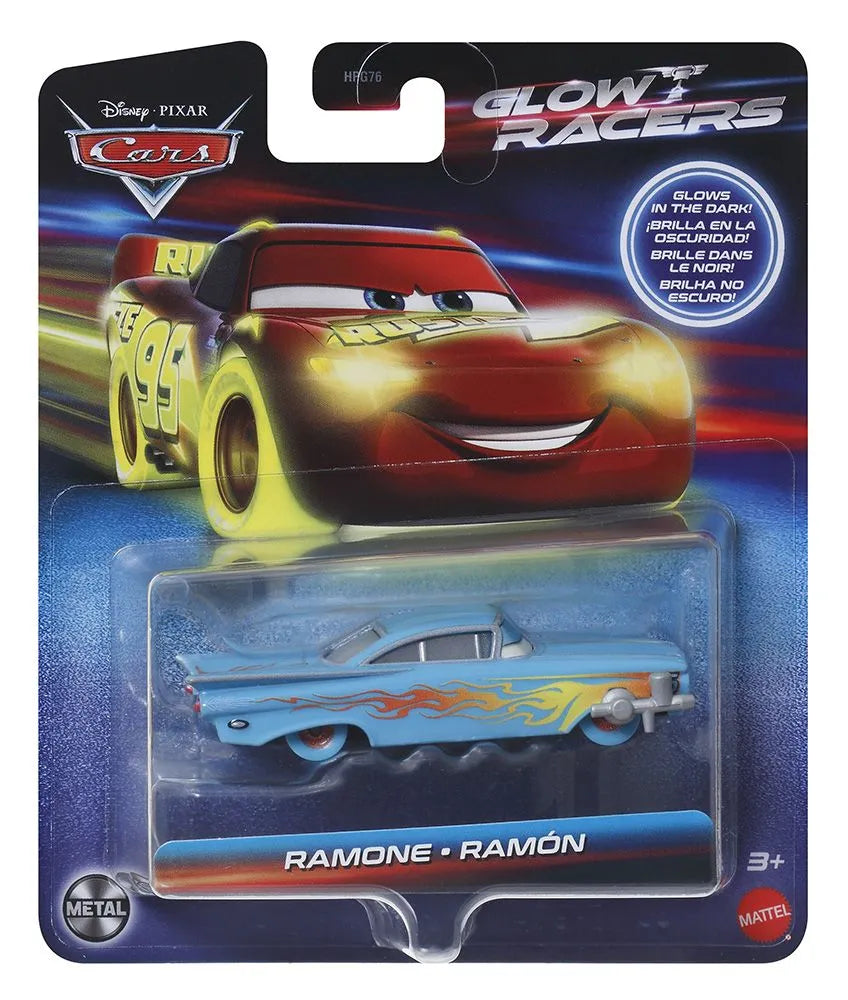Cars glow racers masinuta metalica ramon 1:55