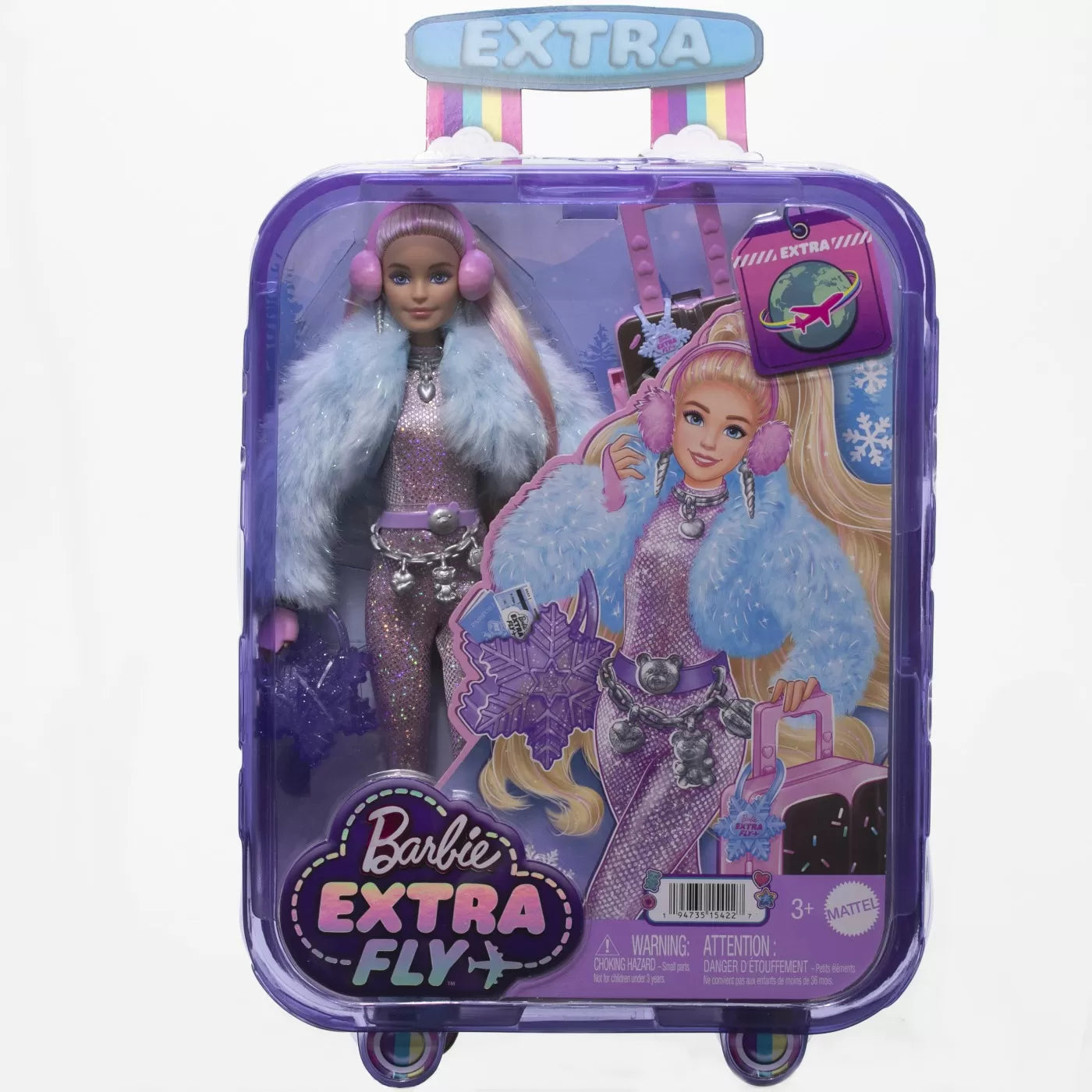 Barbie extra fly papusa barbie blonda la munte