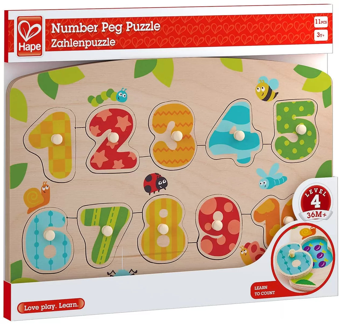 Hape puzzle numere