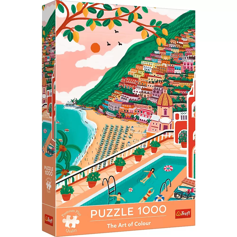 Puzzle trefl 1000 premium plus positano italia