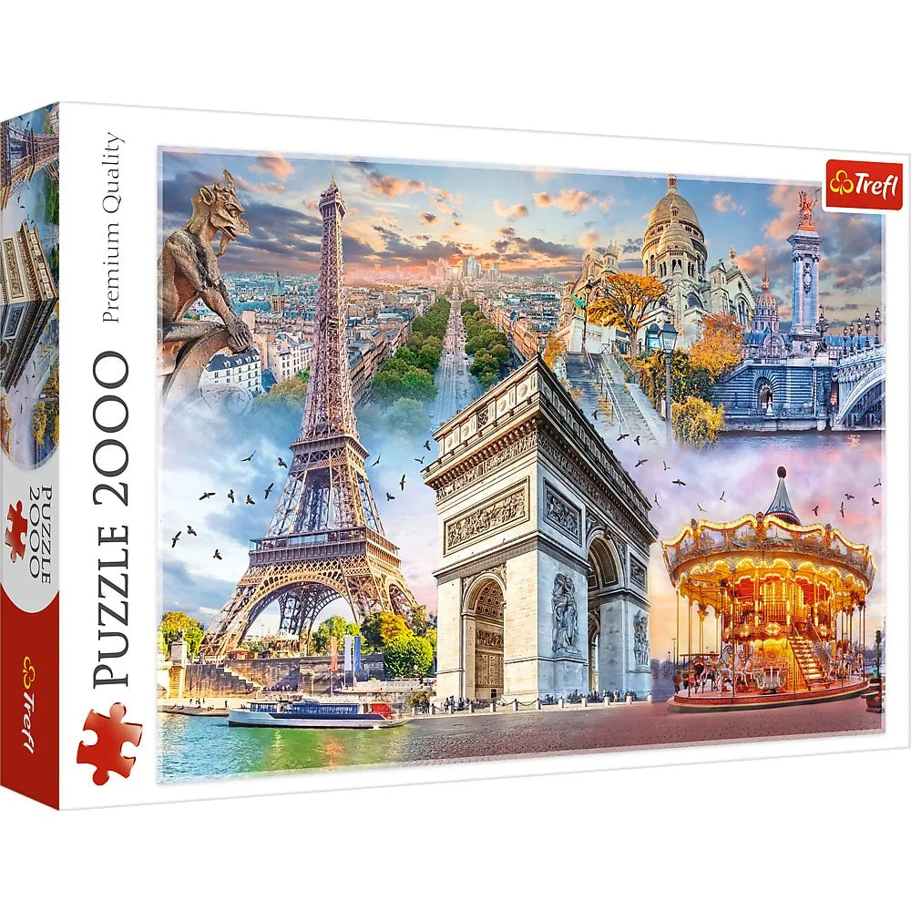 Puzzle trefl 2000 weekend in paris