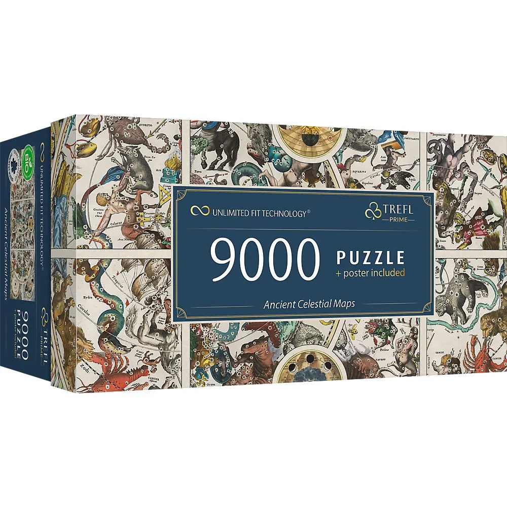 Puzzle trefl uft 9000 harti celeste antice