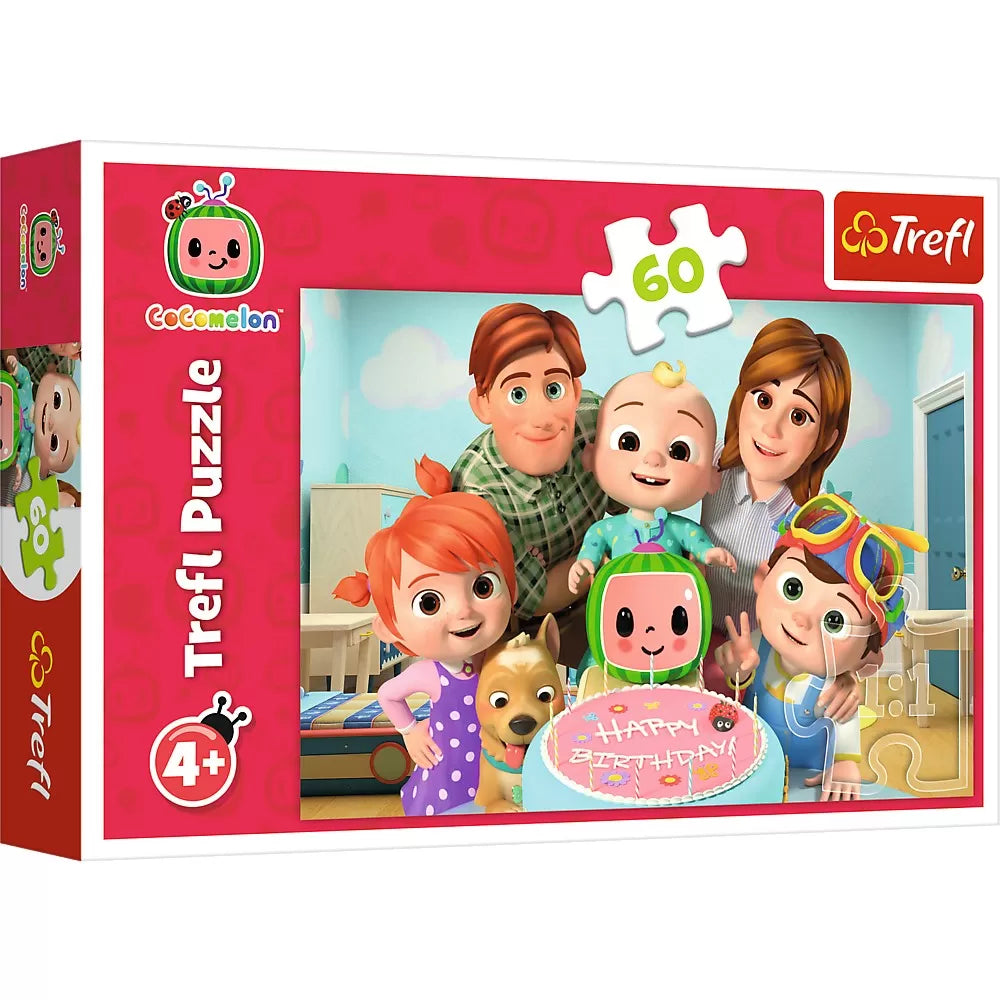 Puzzle trefl 60 cocomelon o zi minunata