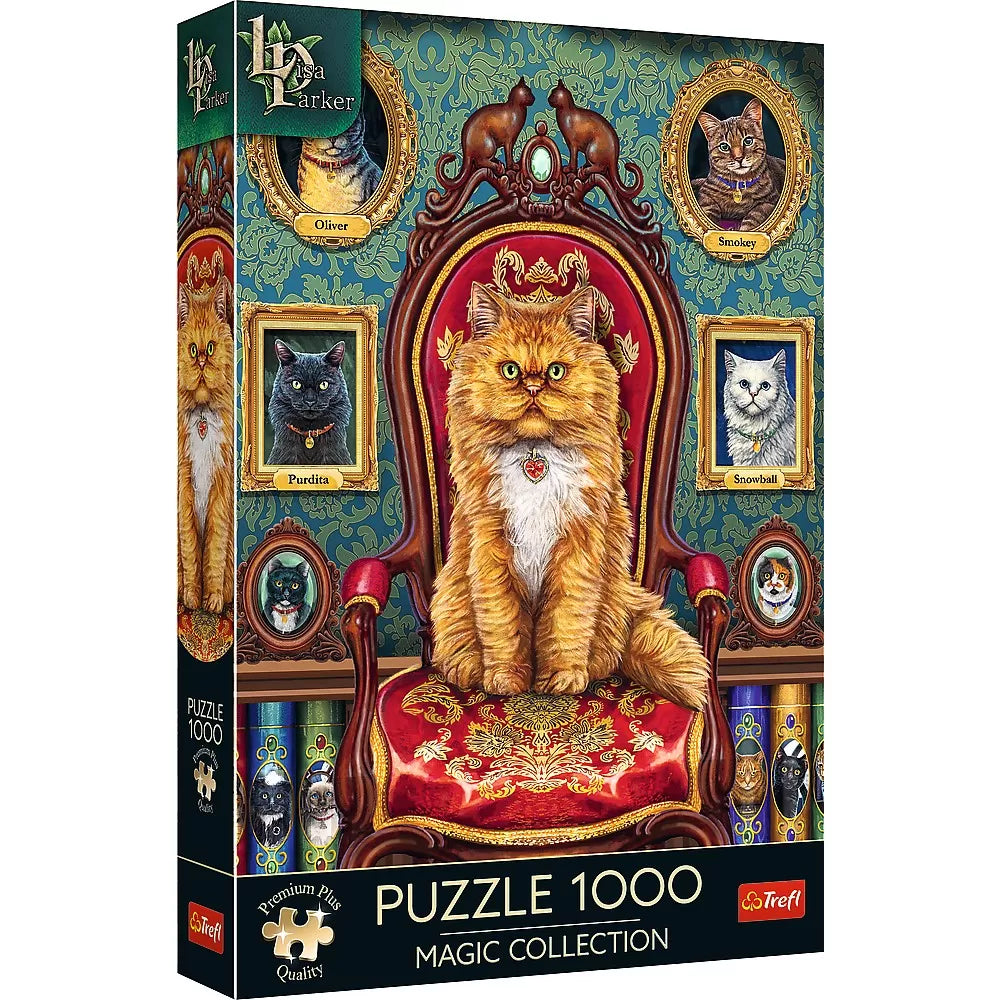 Puzzle trefl 1000 premium plus iubitor de pisici