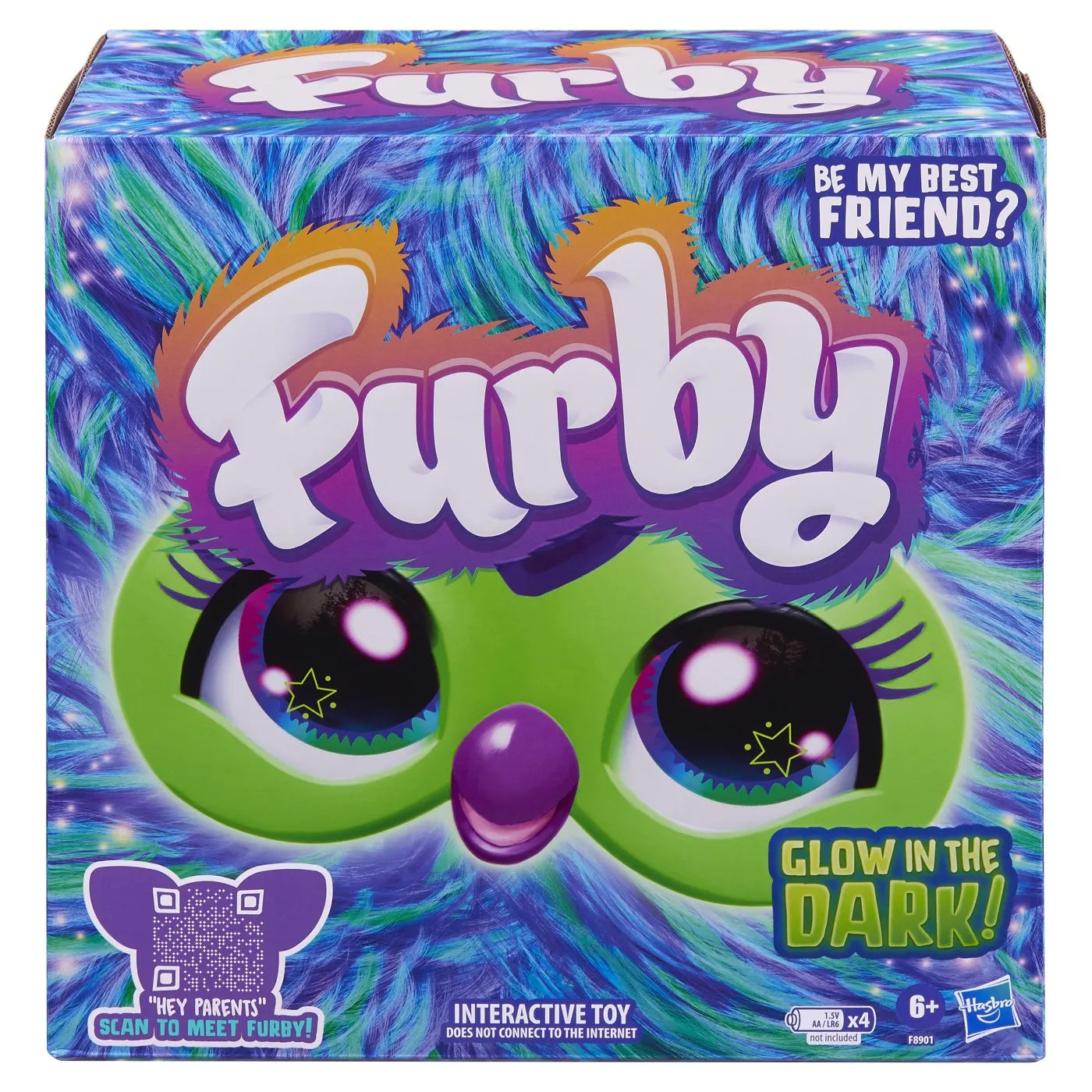 Furby jucarie de plus interactiva furby galaxy glow in the dark