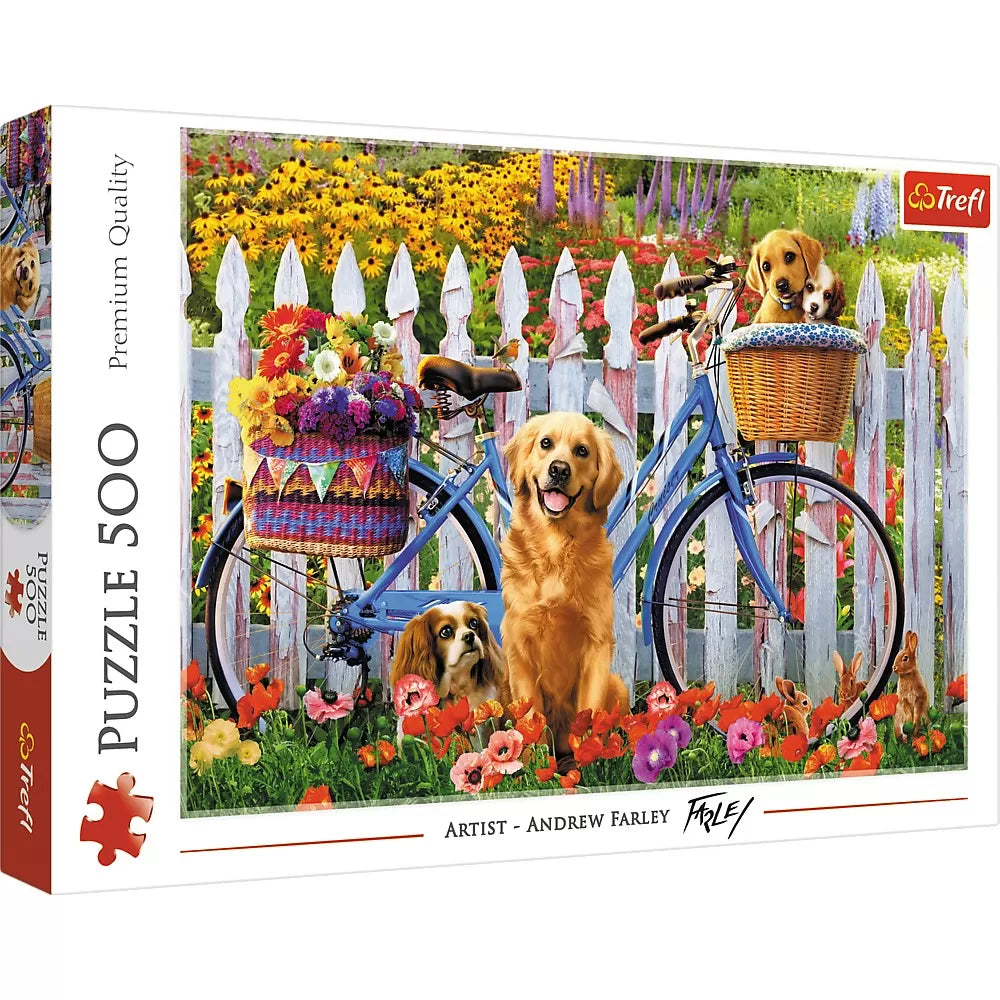 Puzzle trefl 500 aventura catelusilor