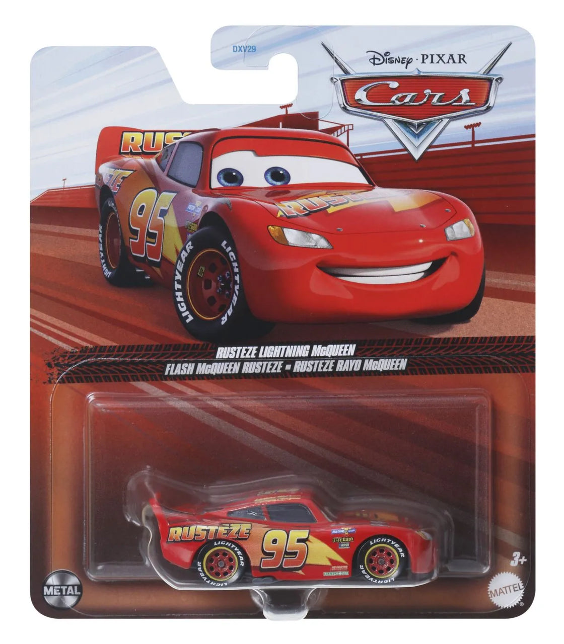 Masinuta metalica cars3 personajul fulger mcqueen rusteze