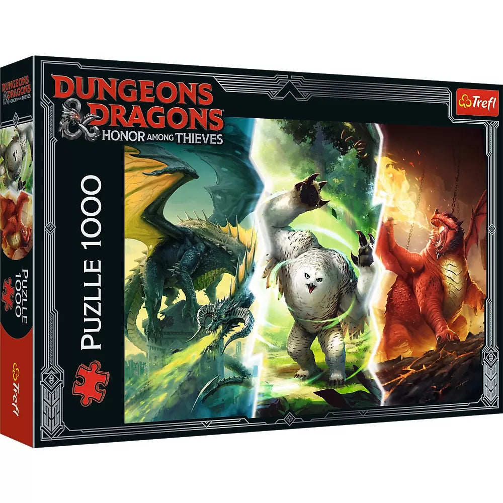 Puzzle trefl 1000 dungeons dragons legendere misterioase