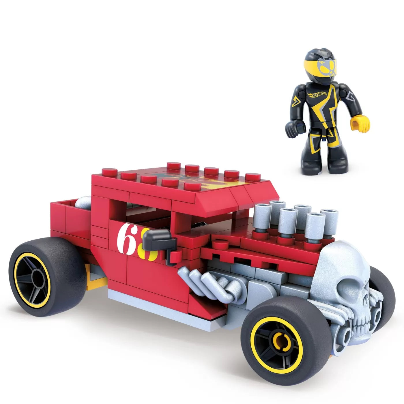 Hot wheels mega masinuta construibila bone shaker