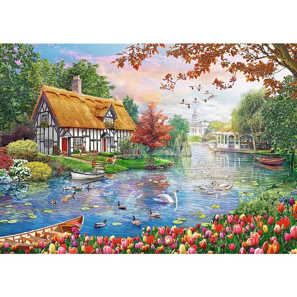 Puzzle trefl 500 refugiul tacut