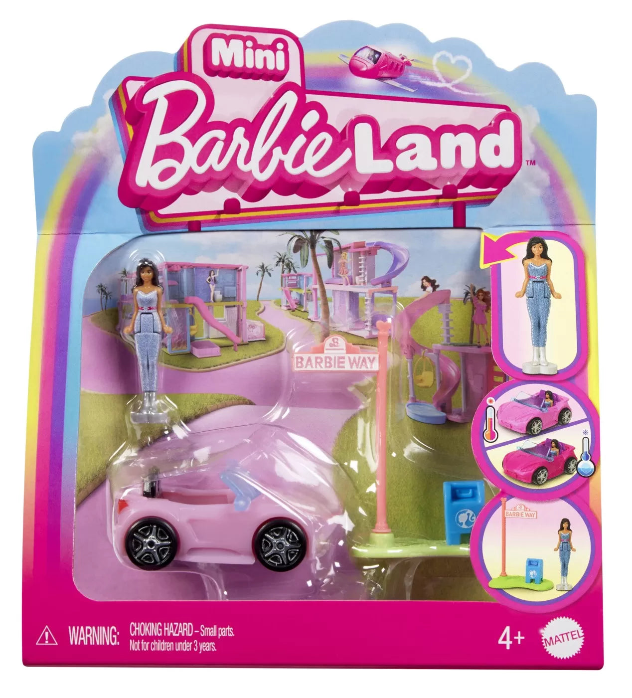 Barbie casa de papusi barbie cu 4 zone pliabila