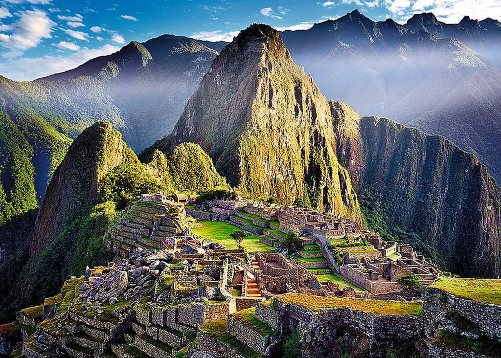 Puzzle trefl 500 sanctoar in machu picchu