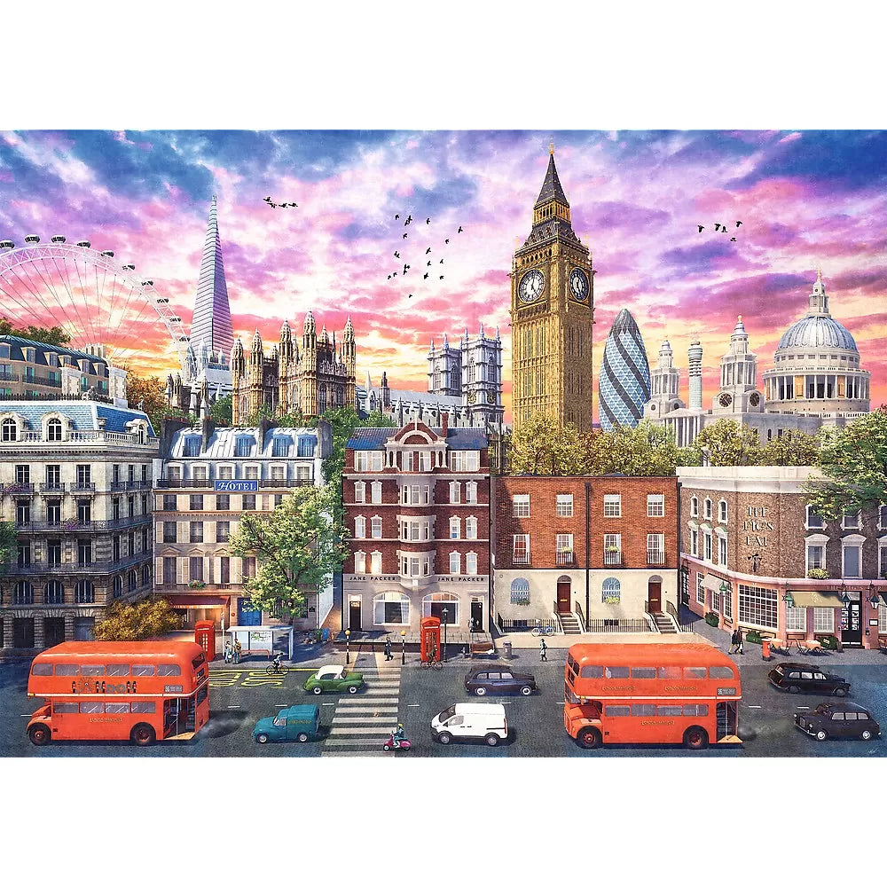 Puzzle trefl 4000 calatorie in londra