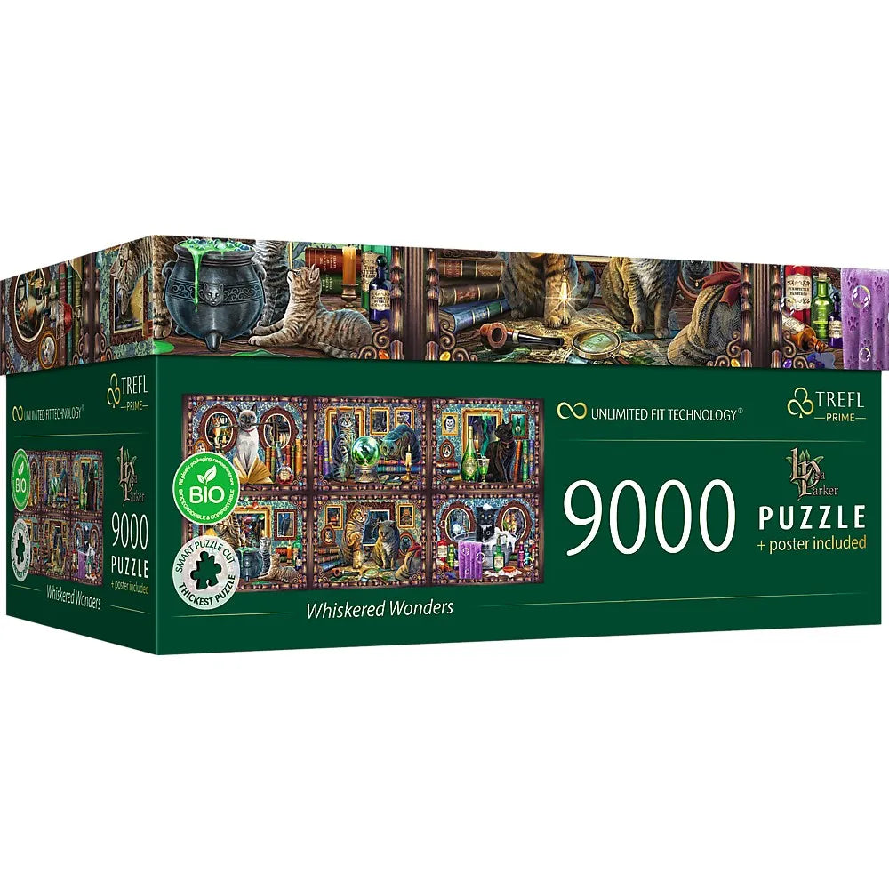 Puzzle trefl uft 9000 lisa parker minuni cu mustati