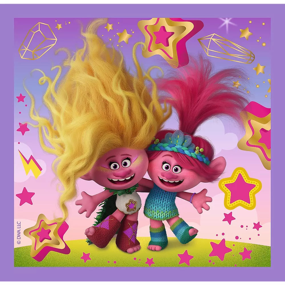 Puzzle trefl 3in1 trolii fericiti