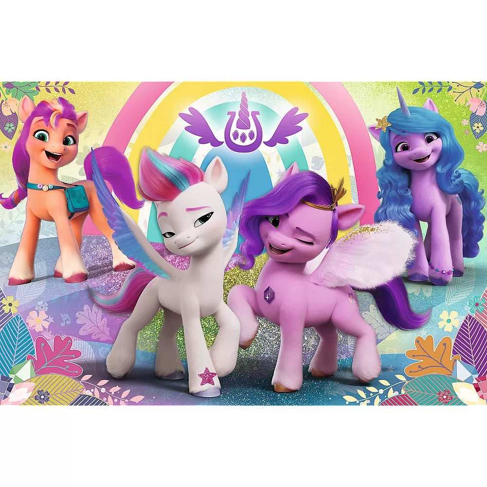 Puzzle trefl 60 my little pony in lumea prieteniilor