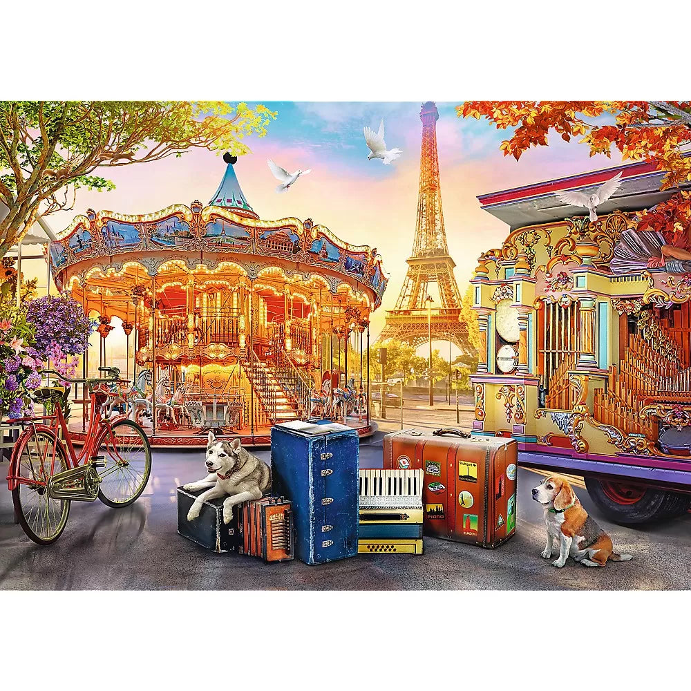 Puzzle trefl 500 sarbatoare in paris