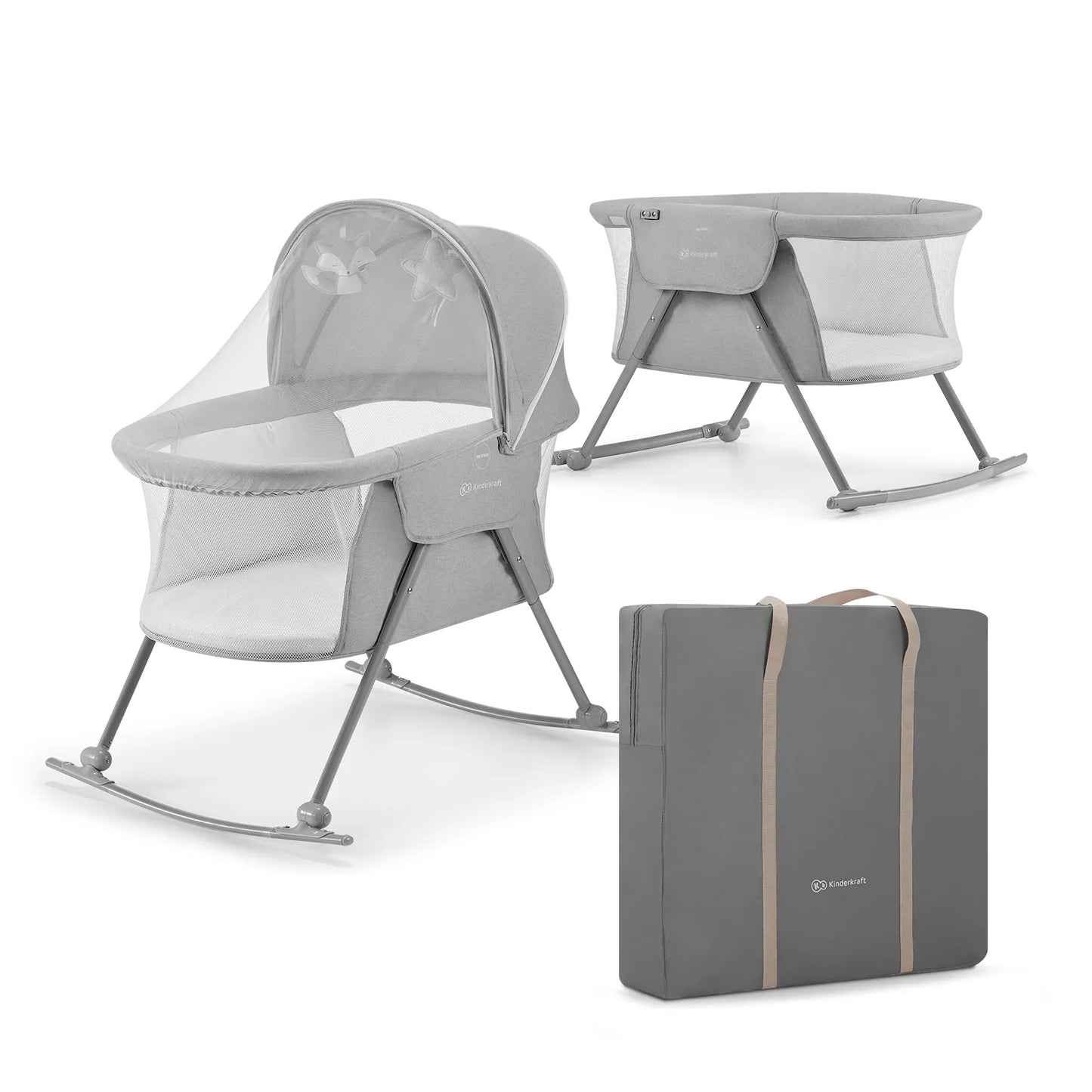 Patut kinderkraft lovi, 3 in 1, grey