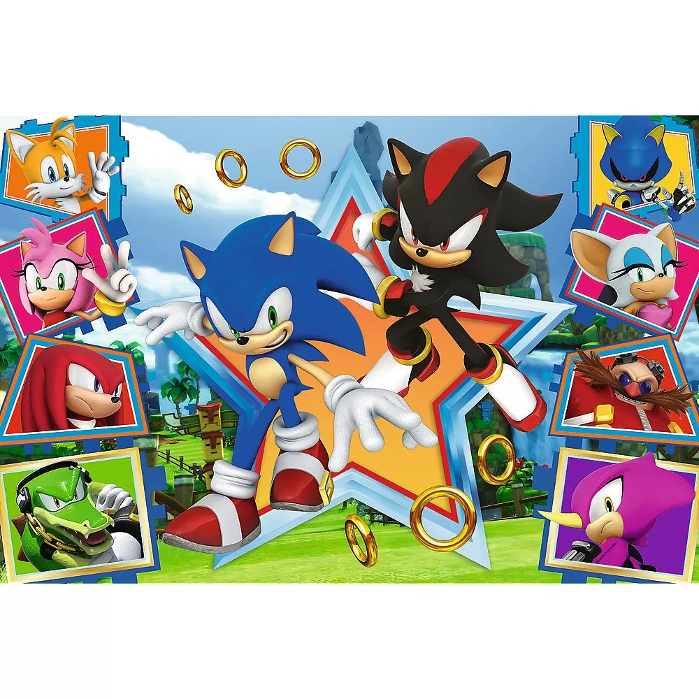 Puzzle trefl 100 sonic minunata lume a lui sonic