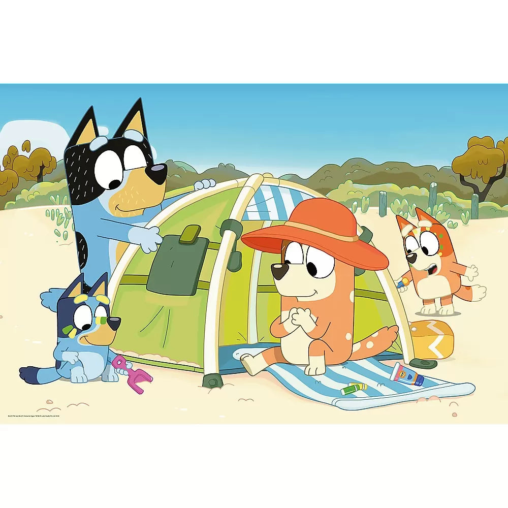 Puzzle trefl 24 maxi bluey ziua cea buna