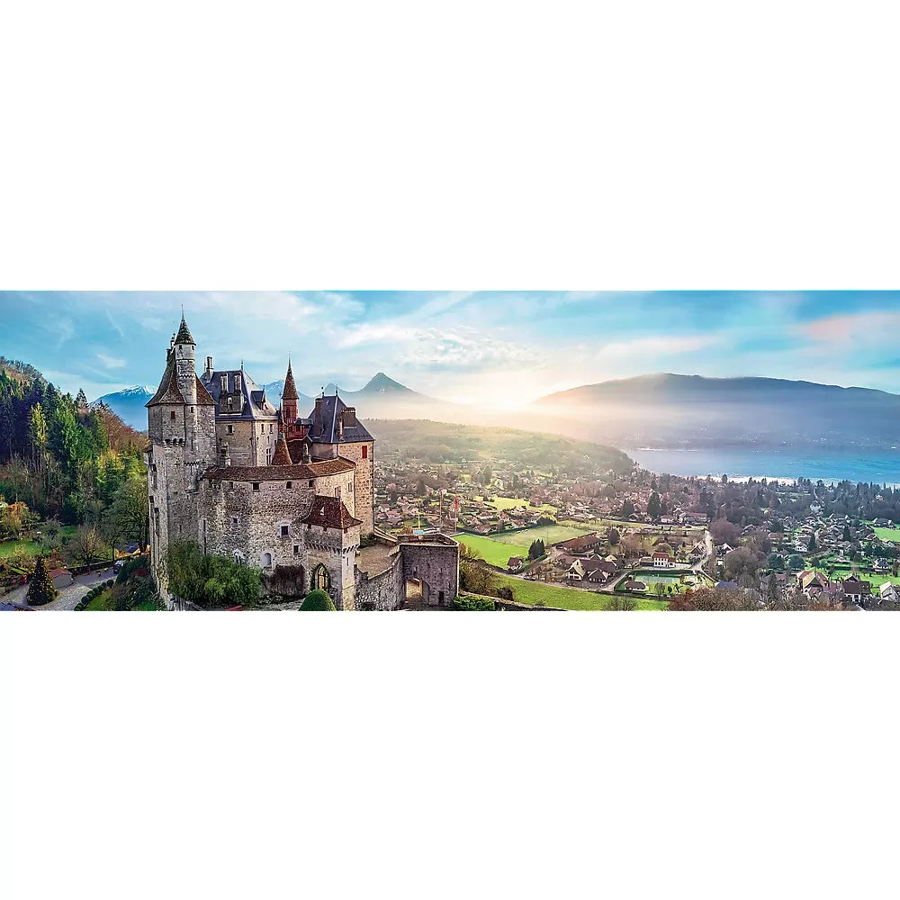 Puzzle trefl 1000 panorama castelul menthon
