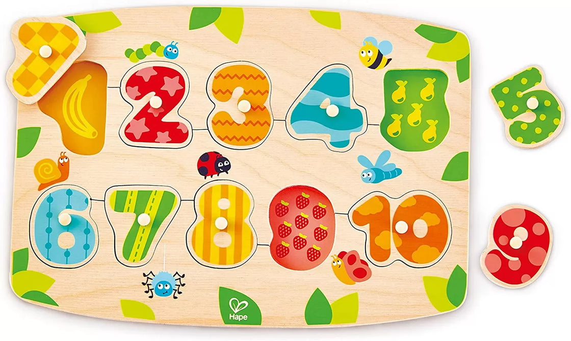 Hape puzzle numere