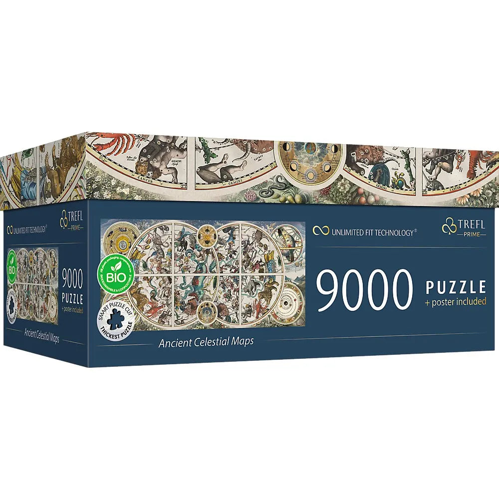 Puzzle trefl uft 9000 harti celeste antice