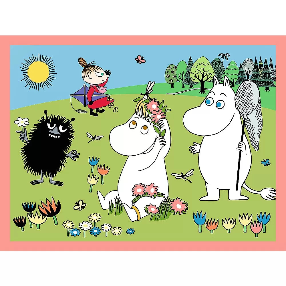 Puzzle trefl 2in1 memo moomin