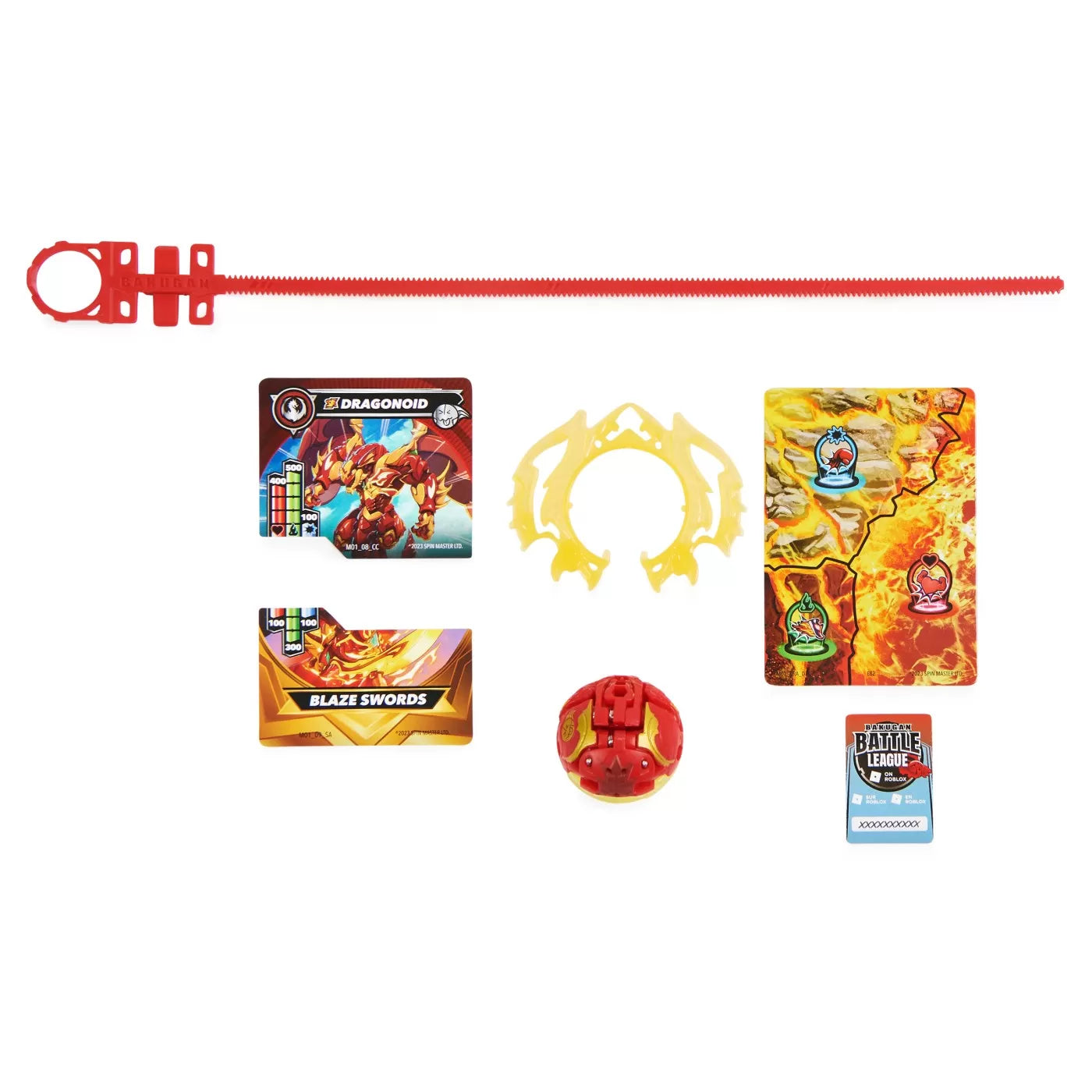 Bakugan set special attack dragonoid