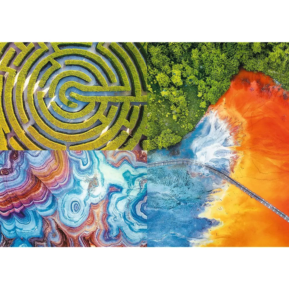 Puzzle trefl uft 500 labirinturi de culori