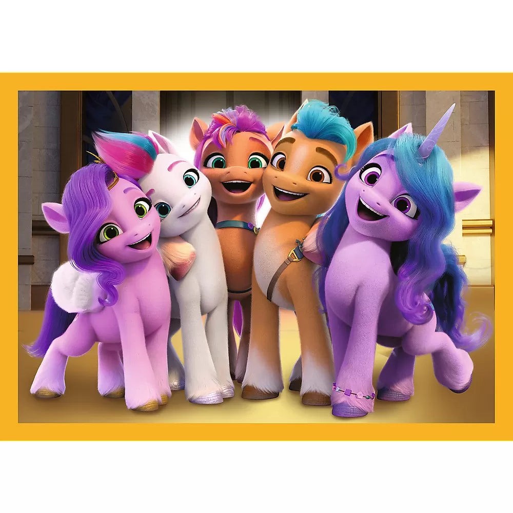 Puzzle trefl 4in1 my little pony sa cunoastem poneii