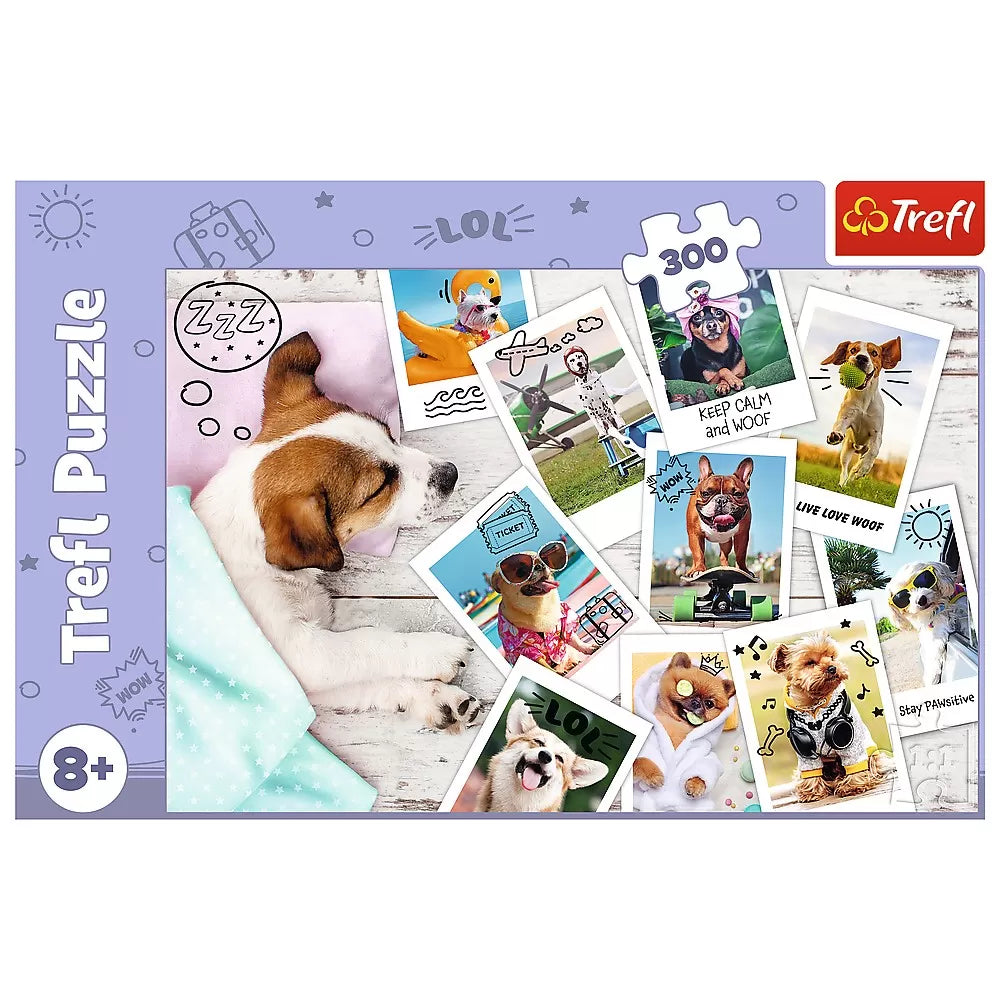 Puzzle trefl 300 poze din vacanta