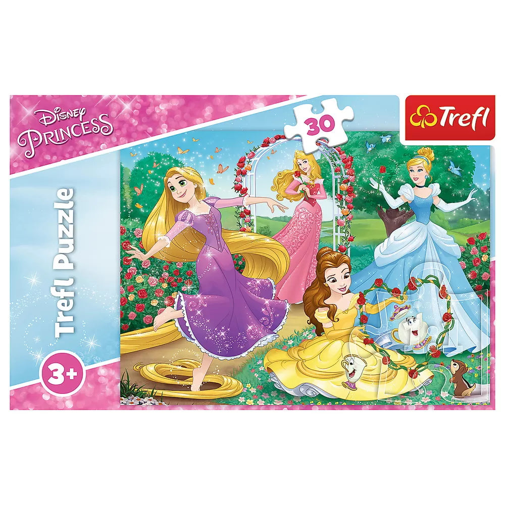 Puzzle trefl 30 printese disney in gradina palatului