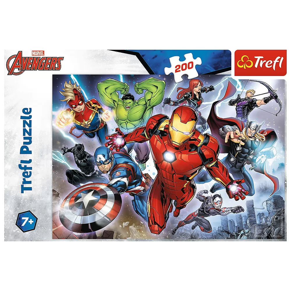 Puzzle trefl 200 avengers rabunatorii
