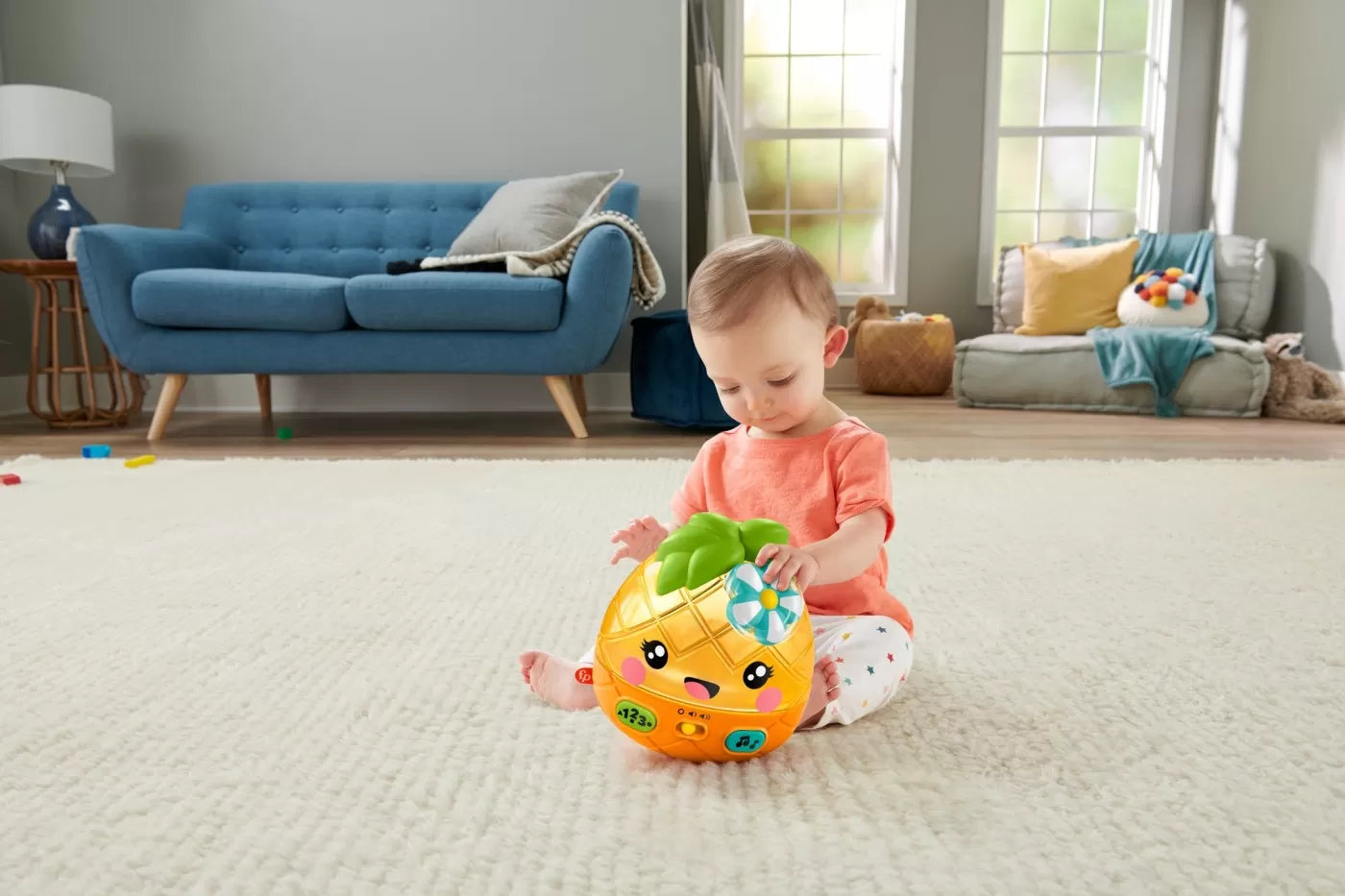 Fisher price ananas cu sunete si lumini