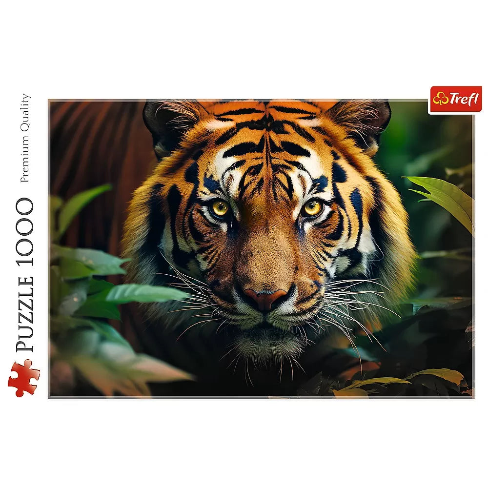 Puzzle trefl 1000 tigru salbatic