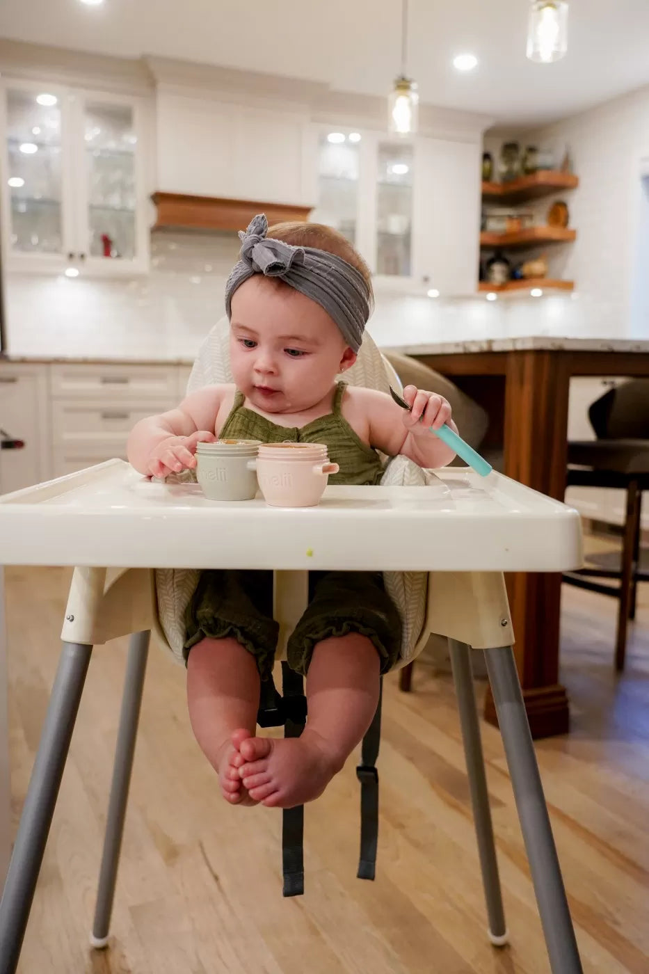 Set lingurita-furculita, melii, blue&purple