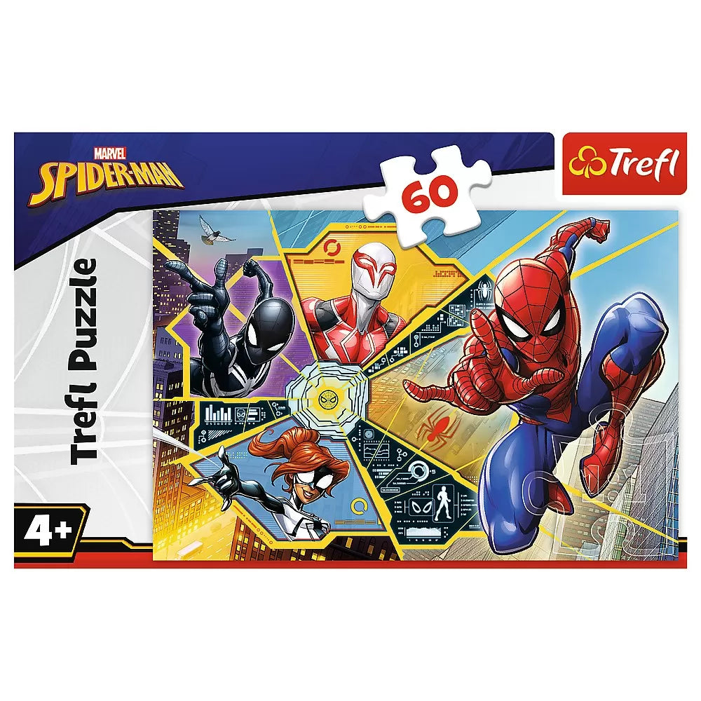 Puzzle trefl 60 spiderman panza de paianjen