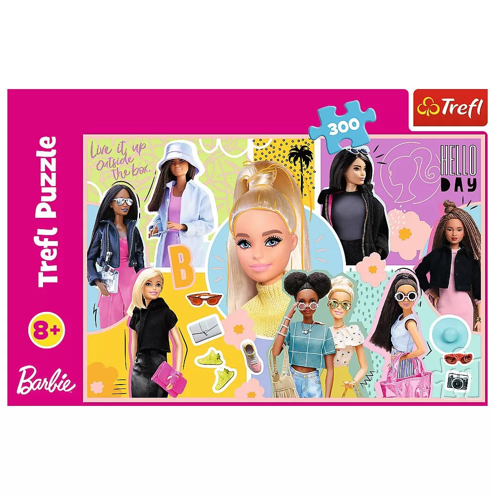 Puzzle trefl 300 barbie in lumea lui barbie