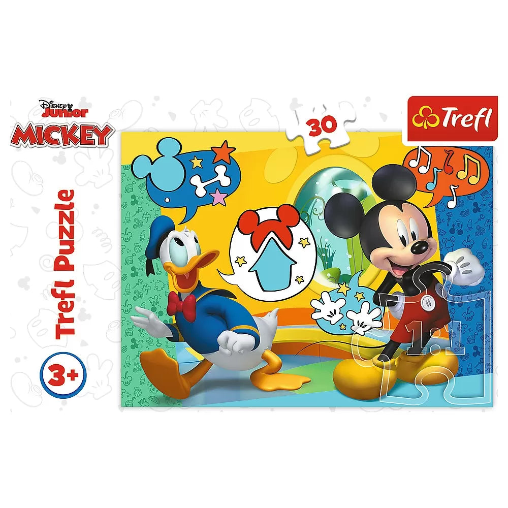 Puzzle trefl 30 disney mickey mouse