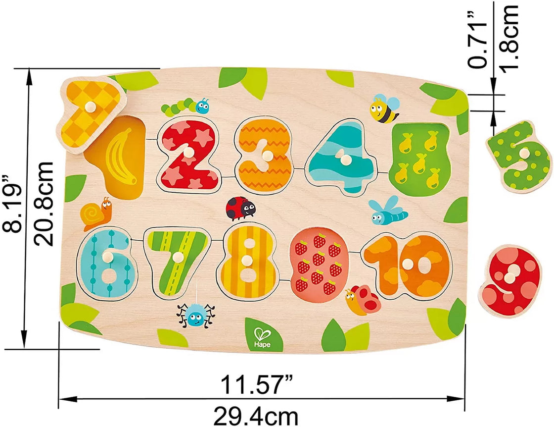 Hape puzzle numere
