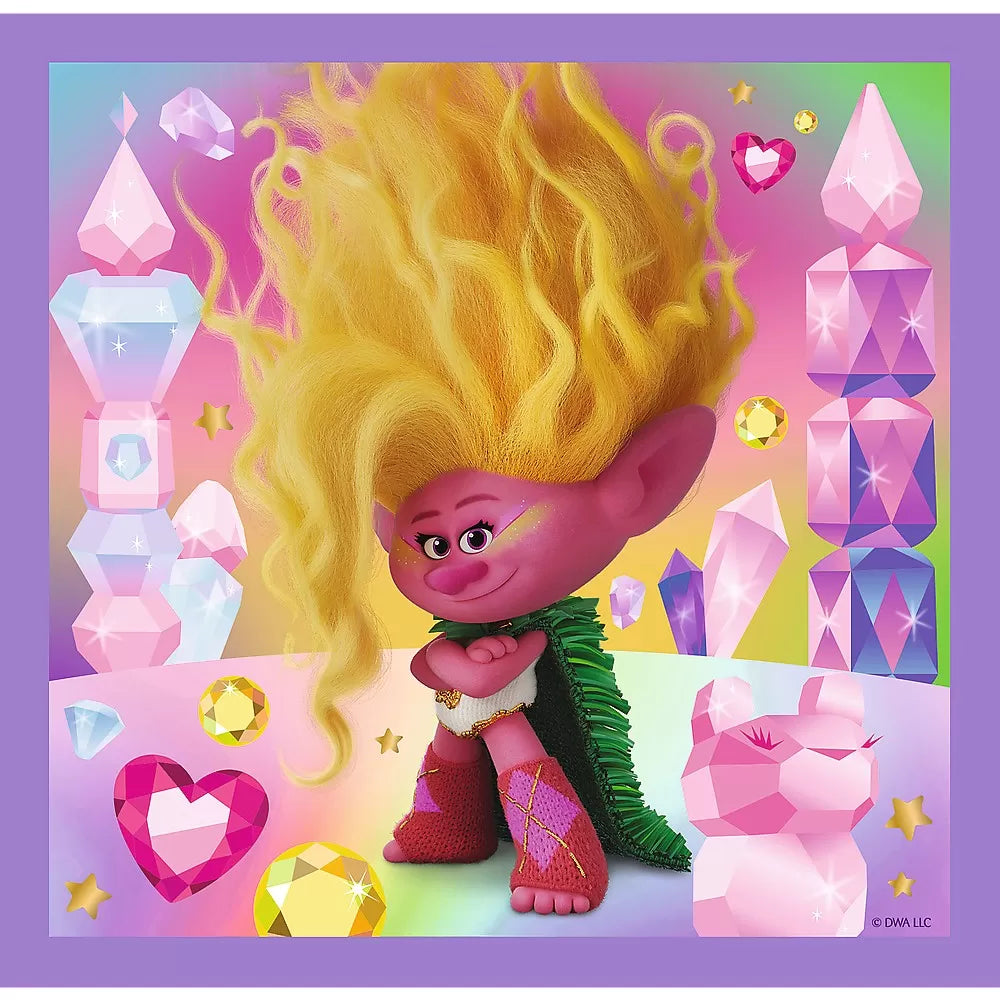 Puzzle trefl 3in1 trolii fericiti