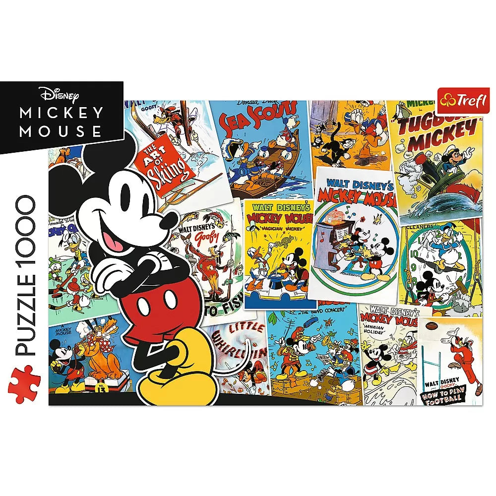 Puzzle trefl 1000 disney lumea lui mickey