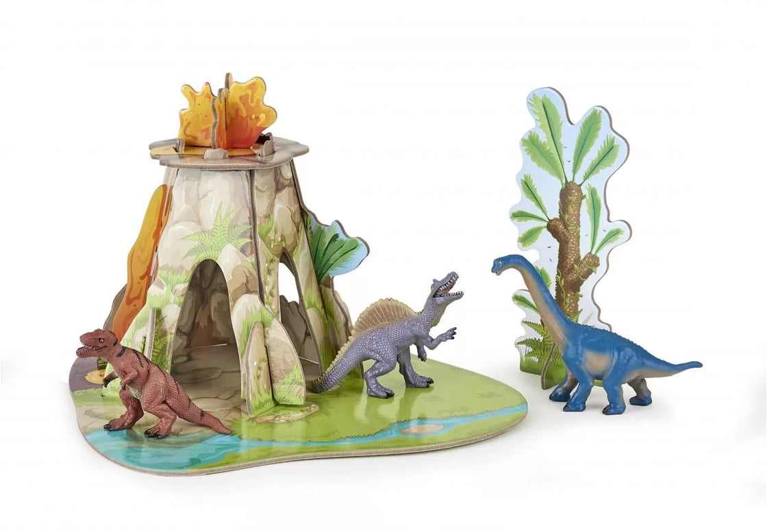 Papo mini display tinutul dinozaurilor