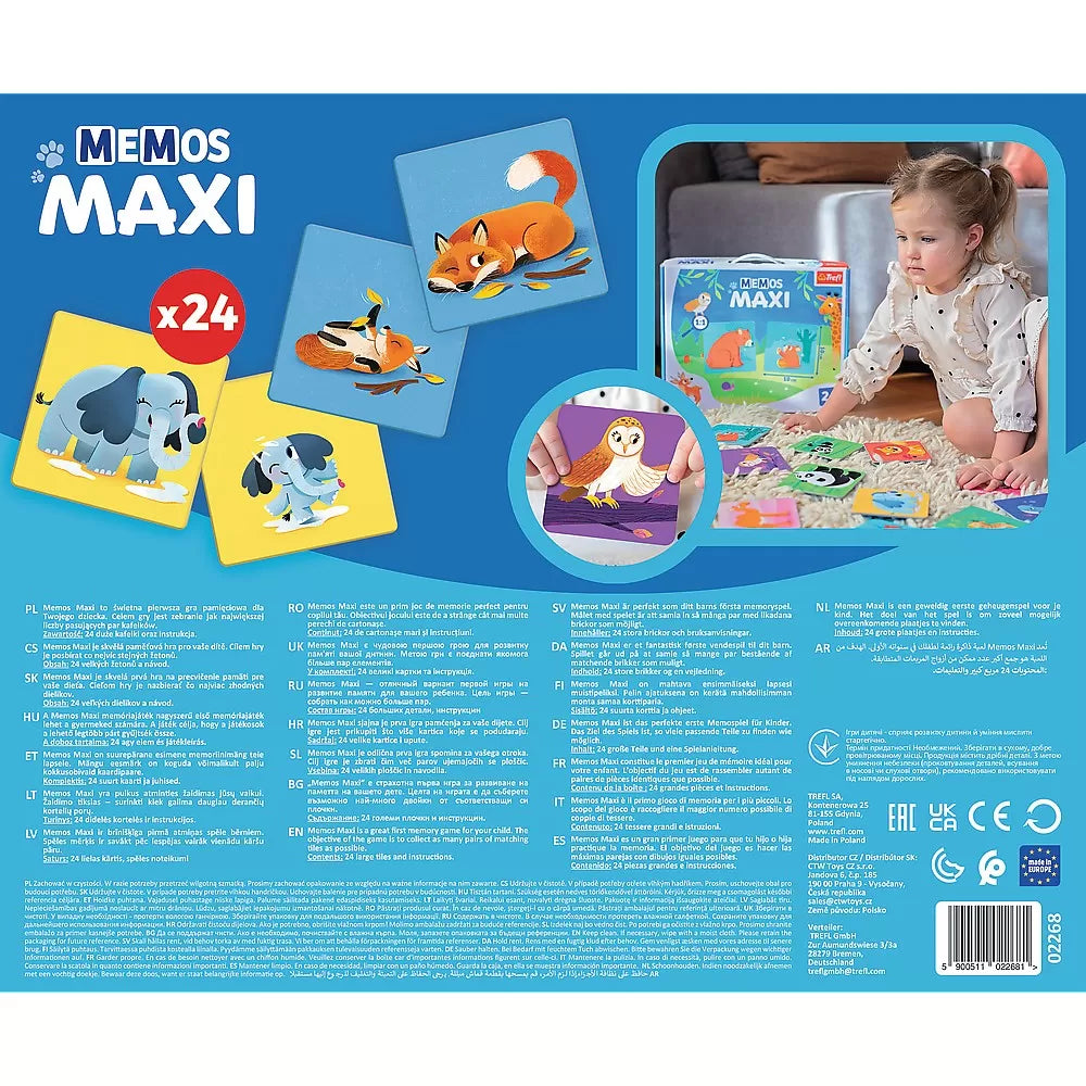 Joc memos maxi animale parinti si copii
