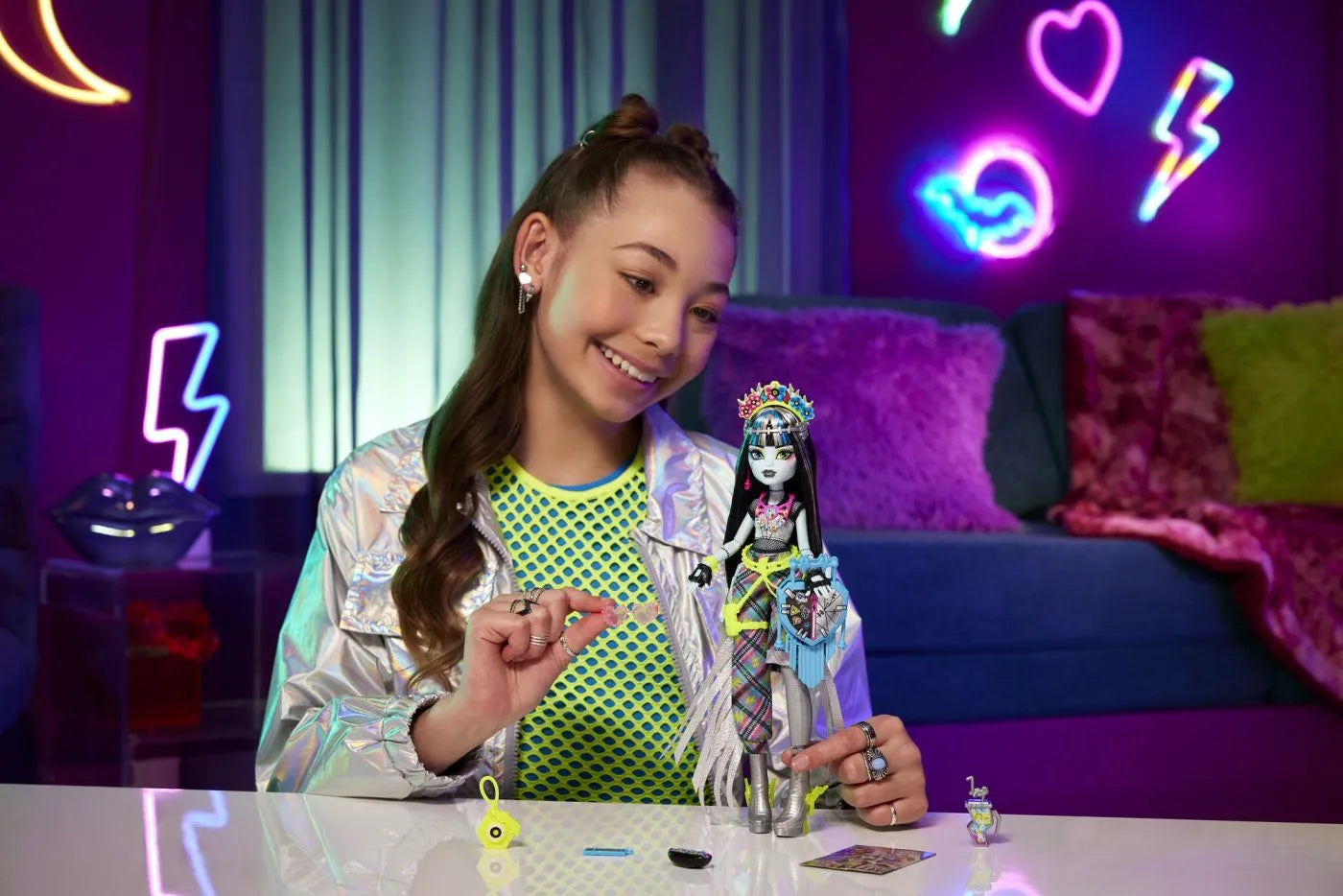 Monster high papusa frankie stein